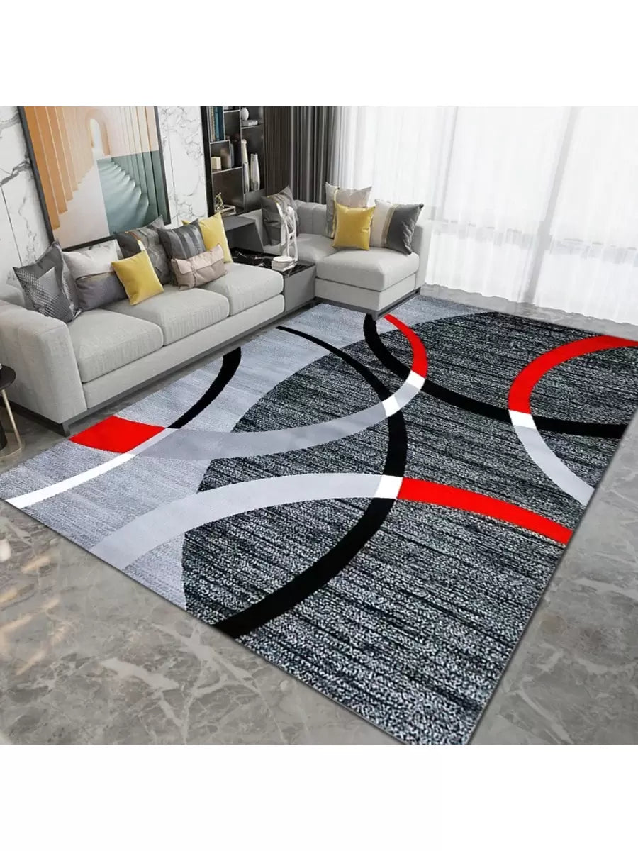 Elegant Style Interior Decoration Carpet, Short Imitation Cashmere Material Indoor Large Carpet, Living Room Carpet, Sofa Carpet, Bedroom Carpet, Bed Side Sliding Carpet, Dining Room Kitchen Carpet, Office Chair Cushion, Entrance Door Cushion, Outdoor Picnic Mat, Soft Carpet, Outdoor Camping Blanket