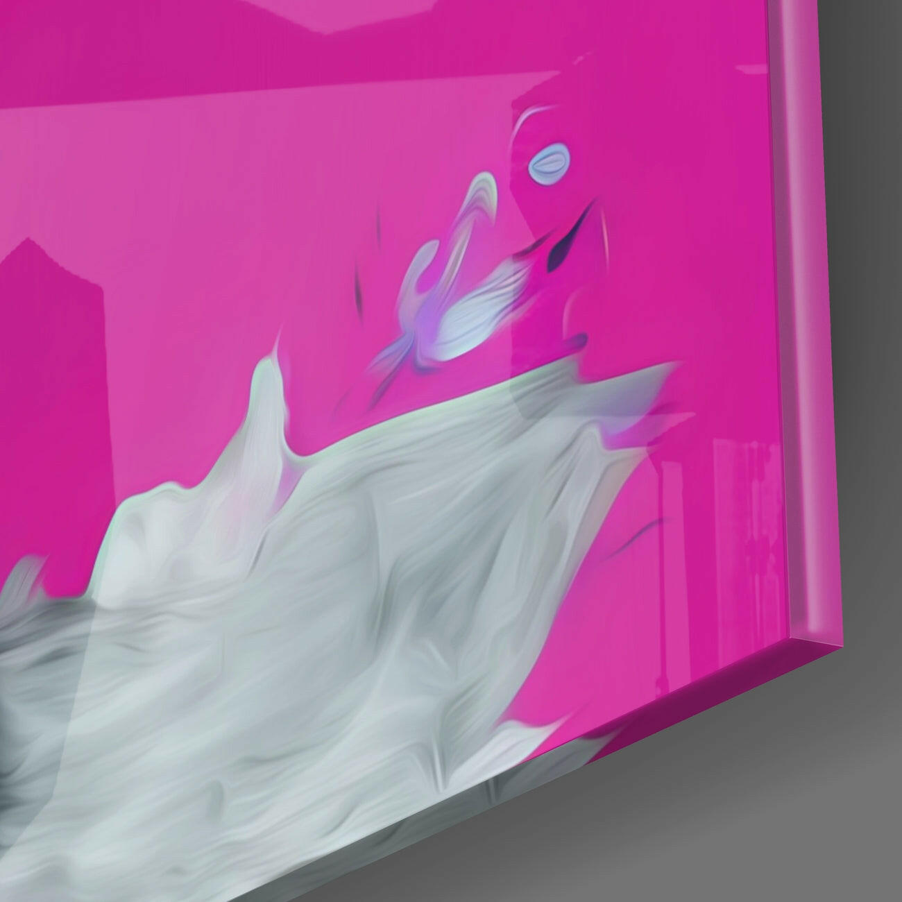 Picasso's Mind Glass Wall Art  || Designers Collection