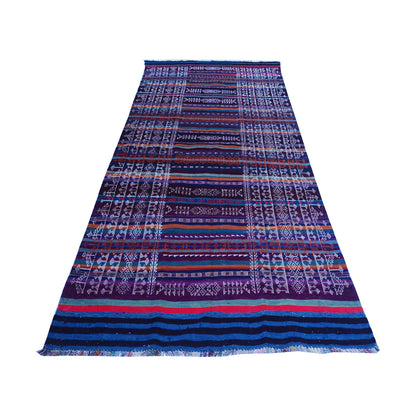 Baluch- Soumak- Wine -Berry -Vintage -Rug