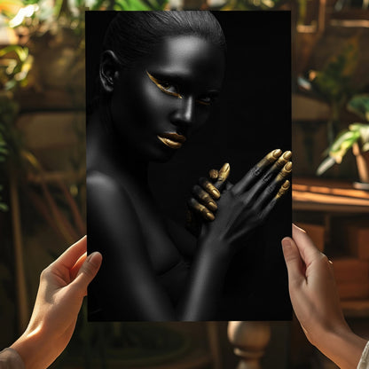 Woman Aluminum Print