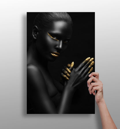 Woman Aluminum Print