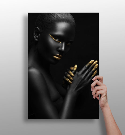 Woman Aluminum Print