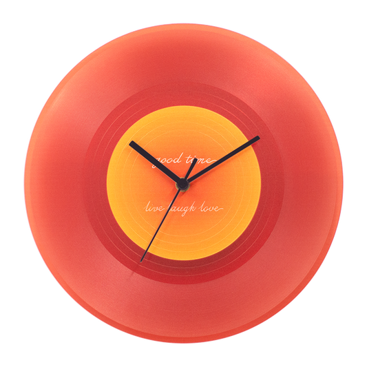 Vinyl Record Clock with Stand